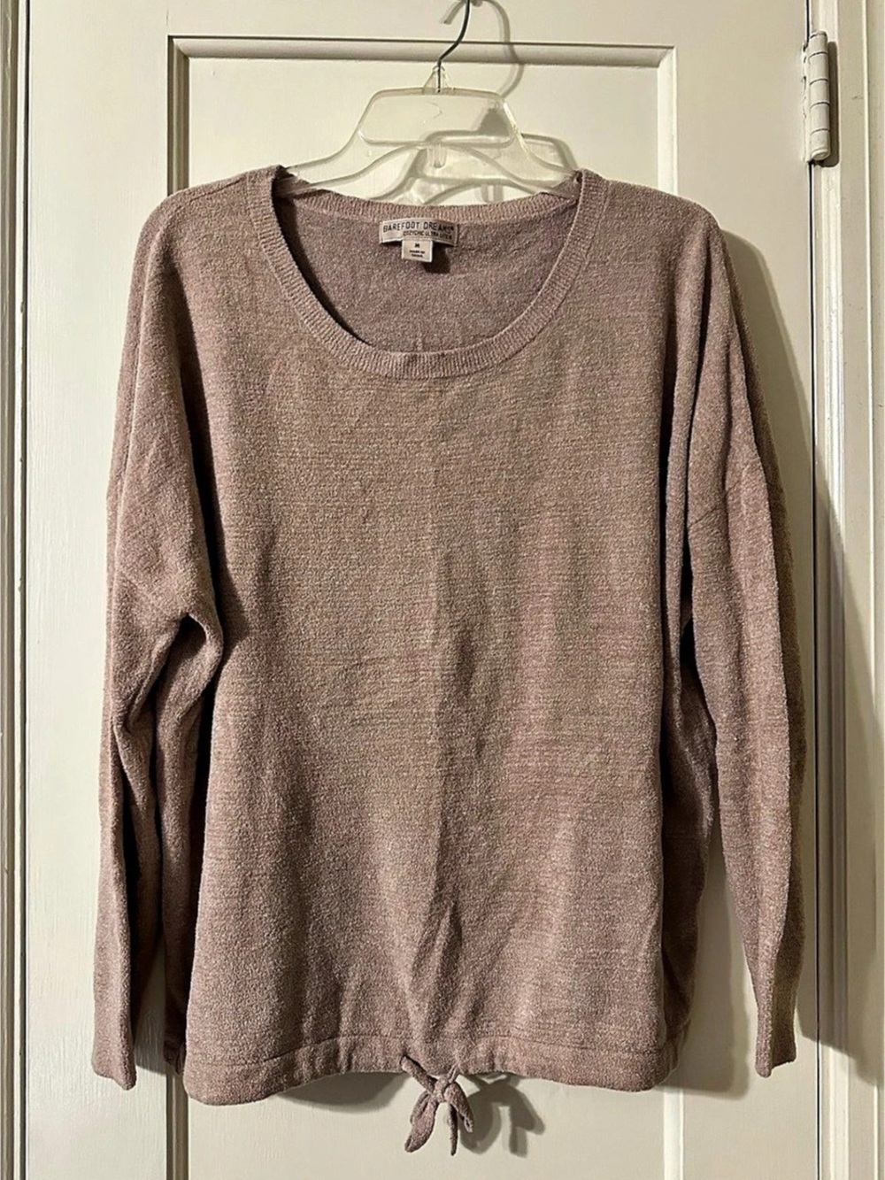 Barefoot Dreams CozyChic Ultra Lite Slouchy Pullover Pink
